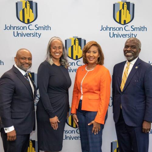 GVSU officials sign an articulation agreement with North Carolina HBCU